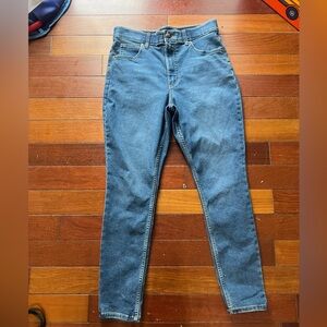 Lee Women's Blue Skinny Jeans